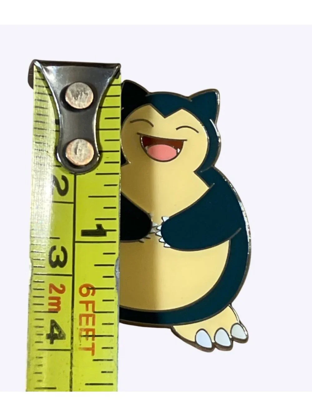 Pokemon 25th Anniversary Collectible Snorlax Pin & Button Pin Set